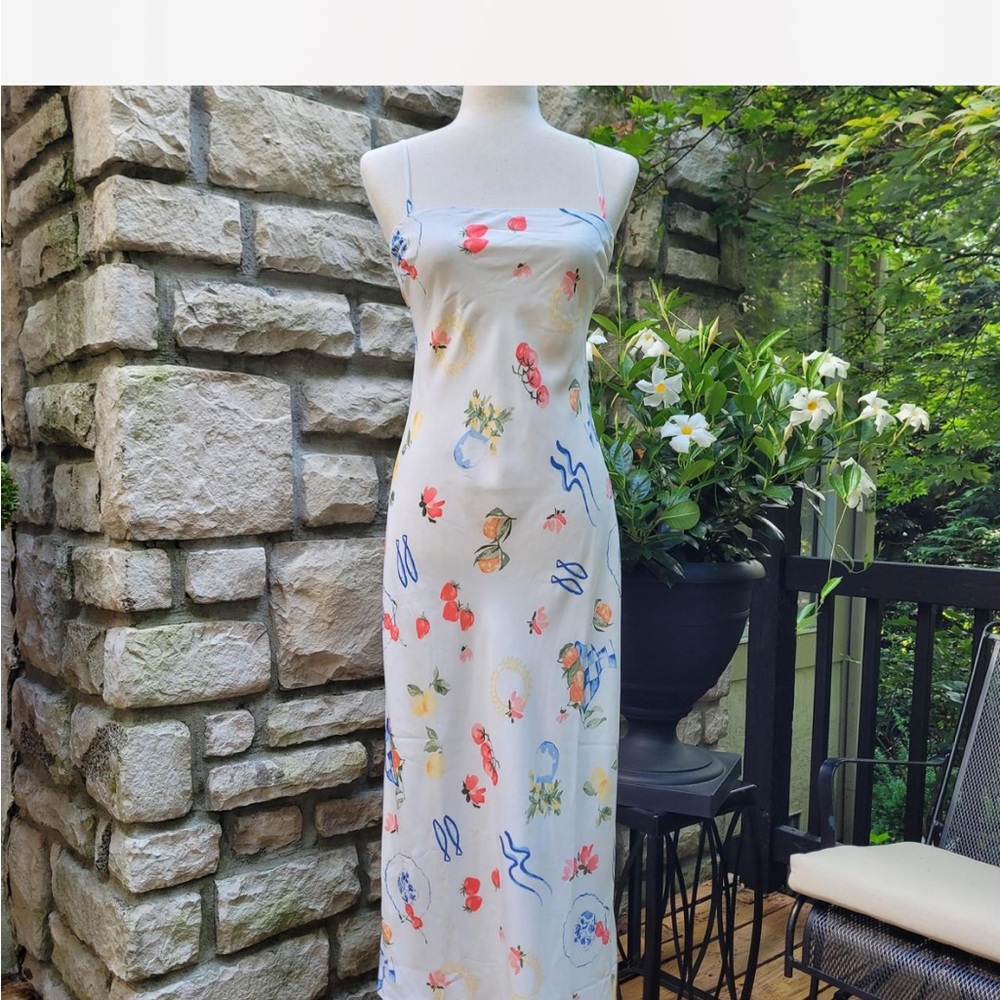 Abercrombie & Fitch pattern maxi Dress - xsmall petite NWT